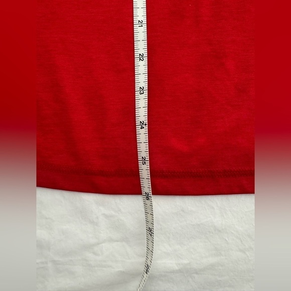 Adidas - Short Sleeve Tee - Boys Size L - Red - Picture 2 of 6